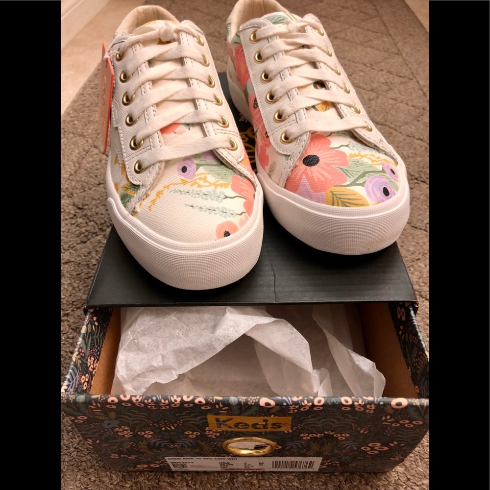Keds x Rifle Paper Co. Garden Party Lace-Up Sneakers